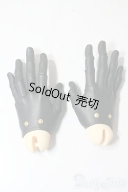 画像1: La Legende de Temps/Lether-gloved(hands) A-25-10-15-1092-TN-ZU
