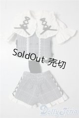 MDD/OF:乙女キュロットセット(グレー)・ミニ U-25-10-28-121-TN-ZU