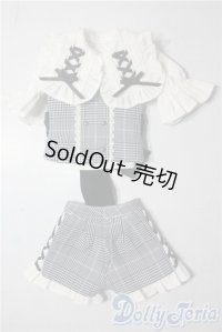 MDD/OF:乙女キュロットセット(グレー)・ミニ U-25-10-28-121-TN-ZU