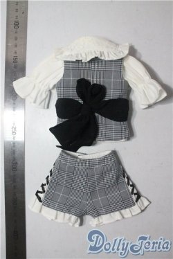 画像2: MDD/OF:乙女キュロットセット(グレー)・ミニ U-25-10-28-121-TN-ZU