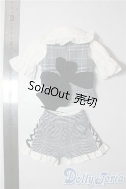 画像2: MDD/OF:乙女キュロットセット(グレー)・ミニ U-25-10-28-121-TN-ZU