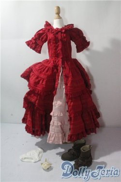 画像1: SD/OF:PINK HOUSE 「赤ローンワンピースコーデセット」 U-25-10-28-209-TN-ZU