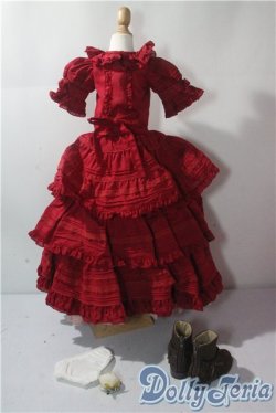 画像2: SD/OF:PINK HOUSE 「赤ローンワンピースコーデセット」 U-25-10-28-209-TN-ZU