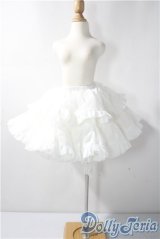 MSD＆MDD/OF：ぽんぽんパニエ(ホワイト) U-25-11-12-136-TN-ZU