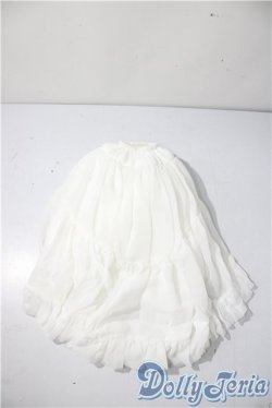 画像2: SD/OF:プリンセスぽんぽんパニエ(ホワイト) U-25-11-12-167-TN-ZU