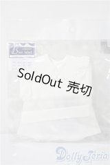 MSD/OF：ビッグカラーリヴボンブラウス（白）ミニ U-25-11-12-156-TN-ZU