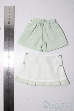 画像2: MSD/OF:スカートフラップ付きショートパンツ（ミント）・ミニ U-25-11-19-157-TN-ZU