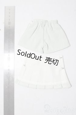 画像2: MSD/OF:スカートフラップ付きショートパンツ（ミント）・ミニ U-25-11-19-157-TN-ZU