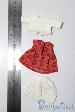 画像2: 20cmサイズドール/OF:衣装 A-25-11-26-1062-TN-ZU