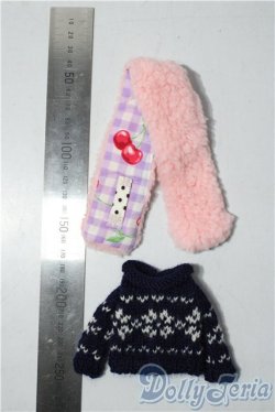 画像2: 20cmサイズドール/OF:衣装 A-25-11-26-1060-TN-ZU