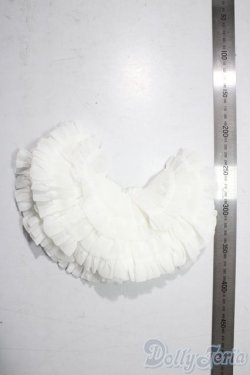 画像2: MSD＆MDD/OF：ぽんぽんパニエ(ホワイト) U-25-11-19-179-TN-ZU