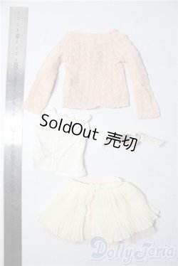 画像2: MSD/OF：スウィートピンクカーディガンセット U-25-11-26-010-TN-ZU