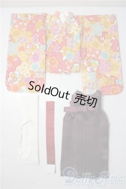 画像1: SD/OF:ボークス 天使のころも 女学生袴セット(緋色) U-25-11-26-006-TN-ZU