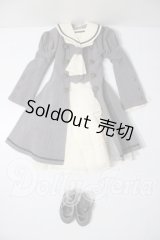 SD女の子/OF：お迎えドレス「トゥィンクルセーラーシリーズ U-26-04-29-090-TN-ZU
