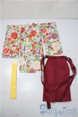 MSD＆MDD/OF:えんじ色袴セット・ミニ U-25-11-26-110-TN-ZU