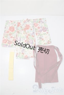 画像1: MSD＆MDD/OF:えんじ色袴セット・ミニ U-25-11-26-110-TN-ZU