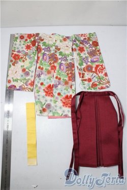 画像2: MSD＆MDD/OF:えんじ色袴セット・ミニ U-25-11-26-110-TN-ZU