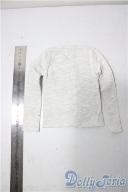 画像2: SD/OF：Vネックカットソー　ライトグレー U-25-11-26-122-TN-ZU