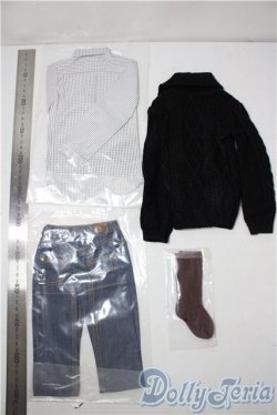 画像2: SD17/GOU/OF：ブラックタートルネックセーターセット U-25-11-26-120-TN-ZU