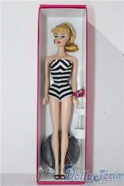 画像2: 復刻バービー ブラック・アンド・ホワイト スイムスーツ A-25-12-17-1095-TN-ZU