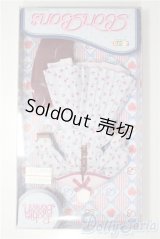 1/6用 レトロ花柄ブラウス＆スカートセット(ライトブルー×パープル) 「BonBons」 A-25-12-10-1059-TN-ZU