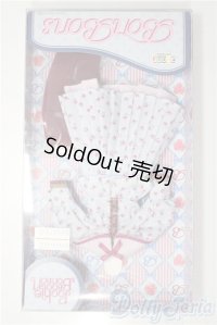 1/6用 レトロ花柄ブラウス＆スカートセット(ライトブルー×パープル) 「BonBons」 A-25-12-10-1059-TN-ZU