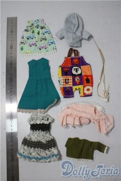 画像2: 20cmサイズドール/OF:衣装 A-26-01-04-1024-TN-ZU