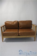 SD/ウッドフレームソファ（オイル・キャメル） U-25-12-10-208-TN-ZU