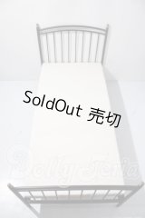 1/4ドールサイズ/アトリエMMM様製 ベッド U-26-04-01-204-TN-ZU