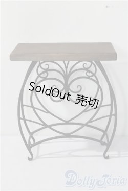 画像1: 1/4ドールサイズ/メーベル様製 アイアンテーブル U-26-01-07-204-TN-ZU