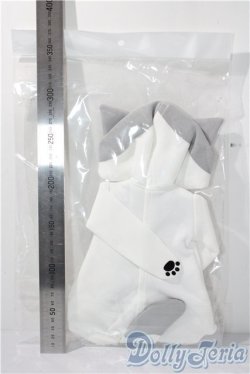 画像2: sdm＆mdd/of：のんびりハチワレねこパーカー・ミニ U-25-12-24-075-TN-ZU