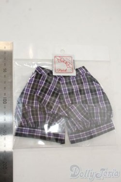 画像2: dd/of：ショートパンツ（黒×紫チェック） Y-25-12-24-265-TN-ZY