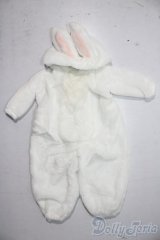 MSD＆MDD/OF:ふわふわしろうさぎさんパジャマ・ミニ U-26-01-04-086-TN-ZU