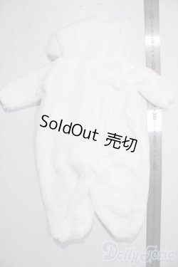 画像2: MSD＆MDD/OF:ふわふわしろうさぎさんパジャマ・ミニ U-26-01-04-086-TN-ZU