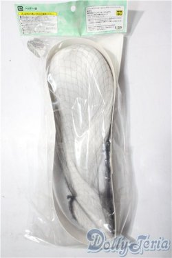 画像2: azone/8-9inch Beshine ナチュラルストレートロング スノーグレー U-26-01-07-013-TN-ZU