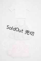 SDM＆MDD/OF:デニム×チュールラブリーチュニック・ミニ U-26-07-22-050-TN-ZU