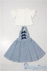 SDM＆MSD/OF:ちょい甘デニムサロペットセット・ミニ U-26-01-07-122-TN-ZU