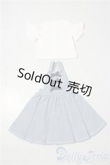 SDM＆MSD/OF:ちょい甘デニムサロペットセット・ミニ U-26-01-07-122-TN-ZU