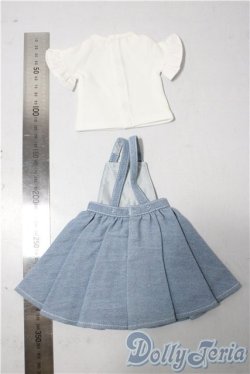 画像2: SDM＆MSD/OF:ちょい甘デニムサロペットセット・ミニ U-26-01-07-122-TN-ZU