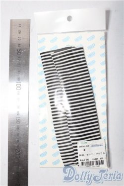 画像2: azone/OF:60cmサイズドール　ボーダーニーソックス A-26-01-14-1055-TN-ZU