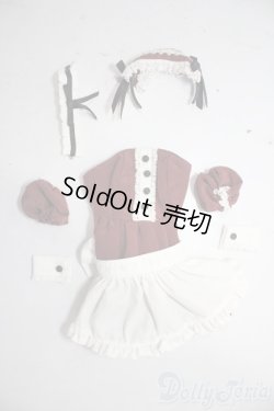 画像1: azone/OF:50cmサイズドール　衣装　AZO2 ロリータメイドドレスセット/0 A-26-01-21-1008-TN-ZA