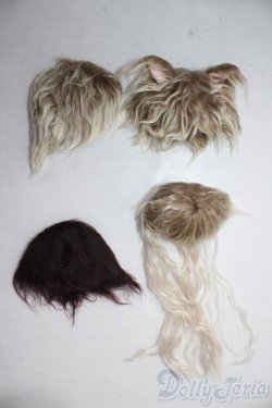 画像1: 8-9inch/ウィッグ U-26-01-21-163-TN-ZU