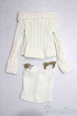 50リボンキャミ＆オフショルダーニットSET A-26-01-28-1009-TN-ZU