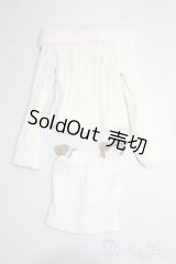 50リボンキャミ＆オフショルダーニットSET A-26-01-28-1009-TN-ZU