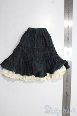 画像2: azone/OF:50ナチュラルガーリー♪ティアードスカート(グリーンチェック) A-26-01-28-1015-TN-ZU
