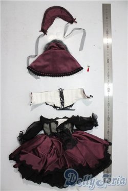 画像2: SD/OF：繻子乙女製ドレスセット U-26-02-04-056-TN-ZU