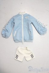 MDD/of:メランコリック水色ジャージ・ミニ A-26-01-28-1021-TN-ZU