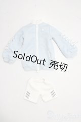 MDD/of:メランコリック水色ジャージ・ミニ A-26-01-28-1021-TN-ZU