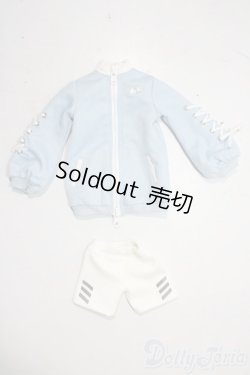 画像1: MDD/of:メランコリック水色ジャージ・ミニ A-26-01-28-1021-TN-ZU