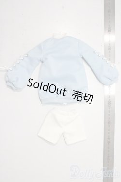 画像2: MDD/of:メランコリック水色ジャージ・ミニ A-26-01-28-1021-TN-ZU